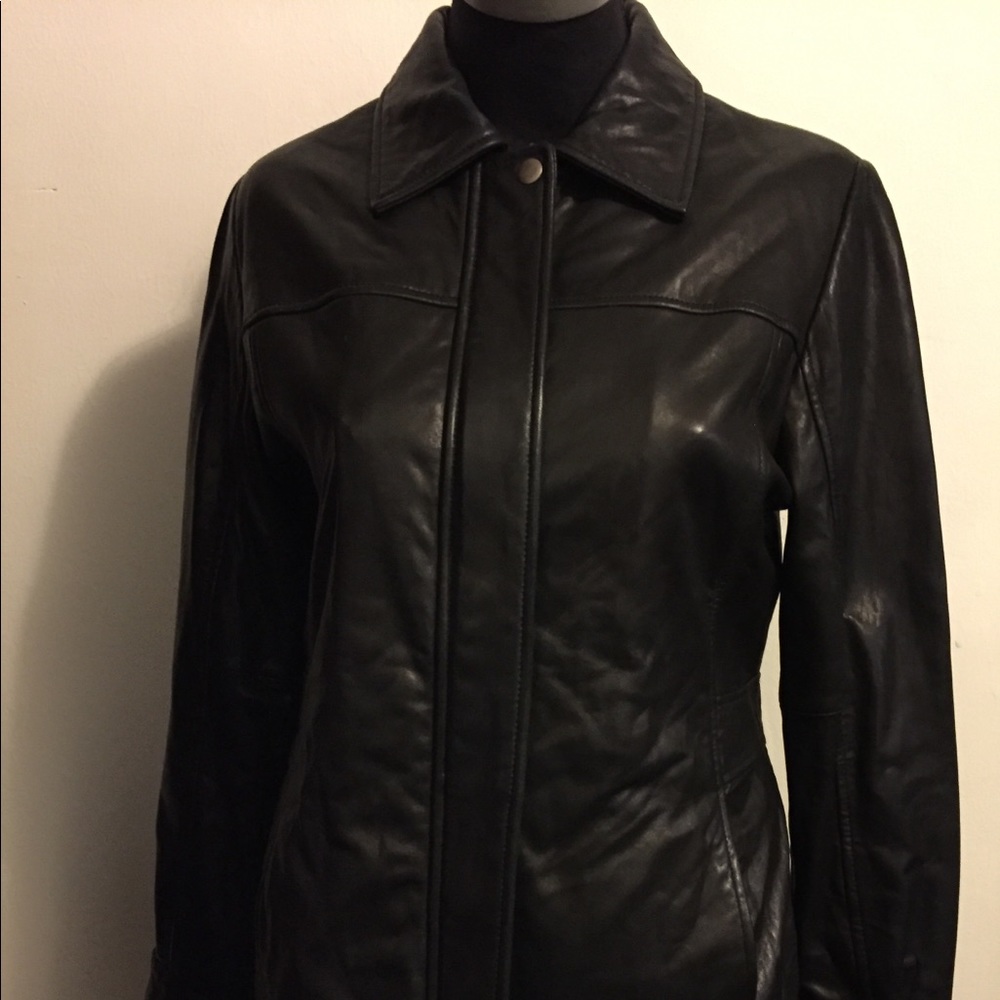 Leather jacket